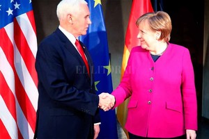 ELLITORAL_238356 |  Gentileza El vicepresidente de Estados Unidos, Mike Pence