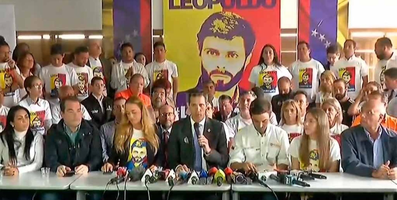 Guaidó recordó el quinto aniversario de la detención de Leopoldo López