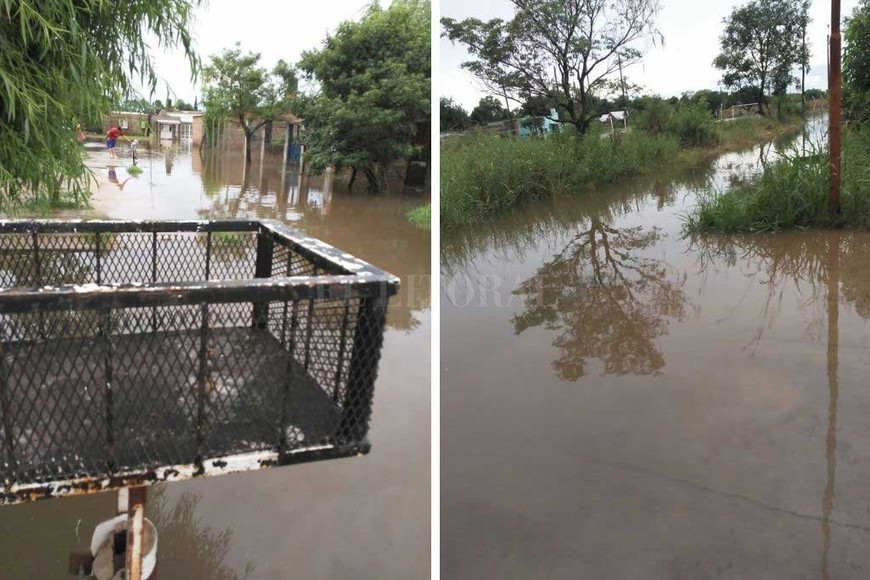ELLITORAL_275929 |  Periodismo Ciudadano / WhatsApp La zona de calles Piedrabuena, Saavedra y Pje Marmol en barrio loteo de la Granja La Esmeralda