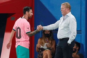 Archivo La gran pregunta es cómo será la relación entre el nuevo DT Koeman y Messi.