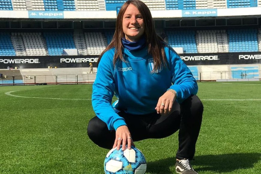 ELLITORAL_276979 | Gentileza Sofia Chemes En el Cilindro. Espero estar muchos años más en el club , declaró la actual jugadora de Racing.
