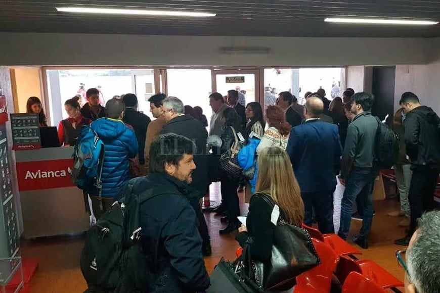 ELLITORAL_243301 |  Archivo El Litoral DEMANDA. Según se informó, el promedio de ocupación de los aviones era del 75 por ciento.