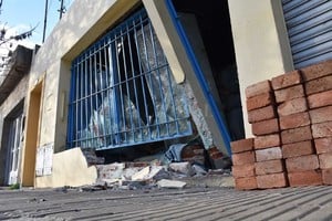 ELLITORAL_258133 |  Facebook Los daños en el local dan una idea de la violencia que tuvo el encontronazo