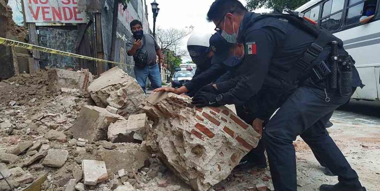 Al menos seis muertos dejó el terremoto en el sur de México