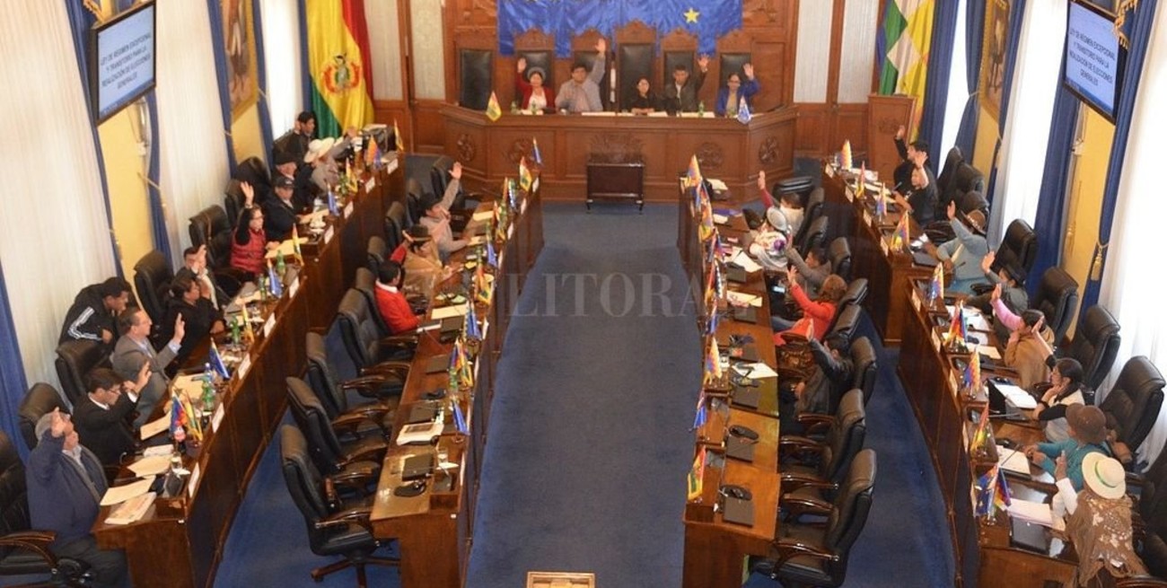 El Senado boliviano aprobó una ley de llamado a nuevas elecciones y pasa a Diputados