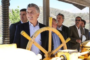 ELLITORAL_223458 |  Presidencia de la Nación Macri fue a Salta a inaugurar una obra dentro del Plan Belgrano y se mostró con Urtubey.