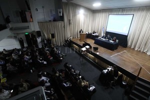 ELLITORAL_210743 |  Mauricio Garin 127 oradores se anotaron para participar en la audiencia pública convocada por Enargas, que se realizó en la UTN.