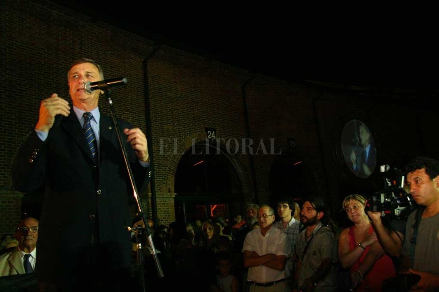 ELLITORAL_321490 |  Archivo El Litoral El gobernador Binner, el día de la inauguración a finales de 2010.