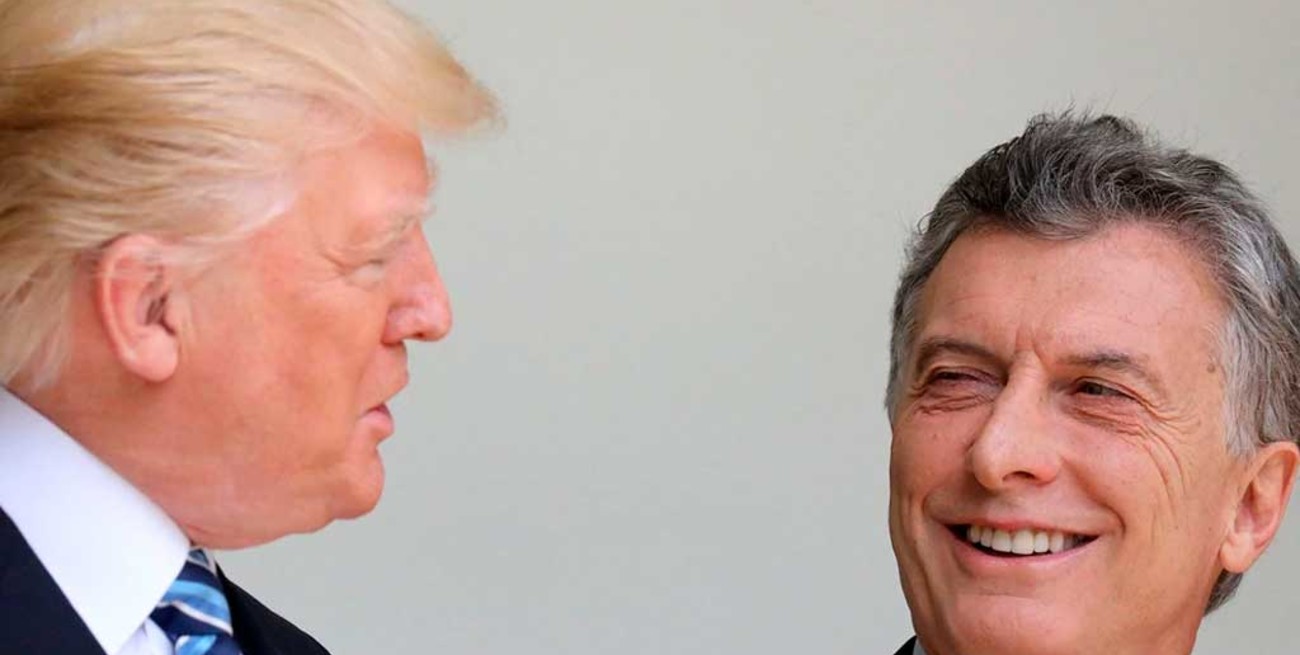 Macri recibe a Trump en Casa Rosada