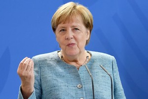 ELLITORAL_222549 |  Archivo Es en nuestro interés trabajar por una Europa fuerte , declaró la canciller alemana, Angela Merkel.