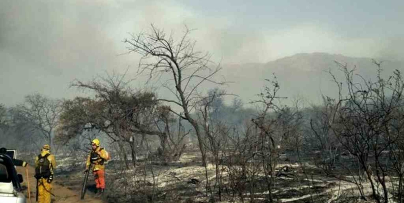 Se registran focos de incendios en Chubut, Neuquén, La Pampa y Río Negro