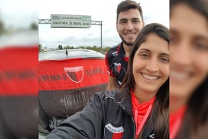 Gentileza Algunos Sabaleros ya cruzaron a Uruguay. ¡Exe y Lula estarán en la tribuna!