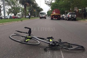 Archivo El Litoral Desde la ONG piden urgentes acciones de concientización para evitar más muertes de ciclistas en calles y avenidas.