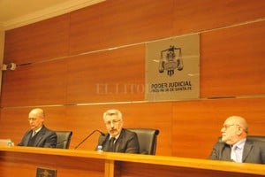 ELLITORAL_220531 |  Luis Cetraro El tribunal está integrado por Néstor Darío Pereyra, Jorge Luis Silva (presidente) y Alfredo Martín Olivera