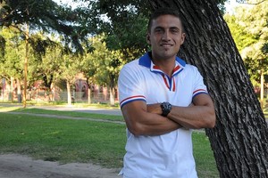 Luis Cetraro / Archivo Una foto que tiene cinco años y que fue tomada cuando Unión daba sus primeros pasos en Primera con Sebastián Caballero como uno de los abanderados de las inferiores.