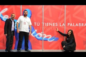 ELLITORAL_331700 |  Gentileza Fino Los disertantes integran el Foro Internacional de Narración Oral: Sabio dirige la delegación argentina, y Trejo y Corbett la mexicana.
