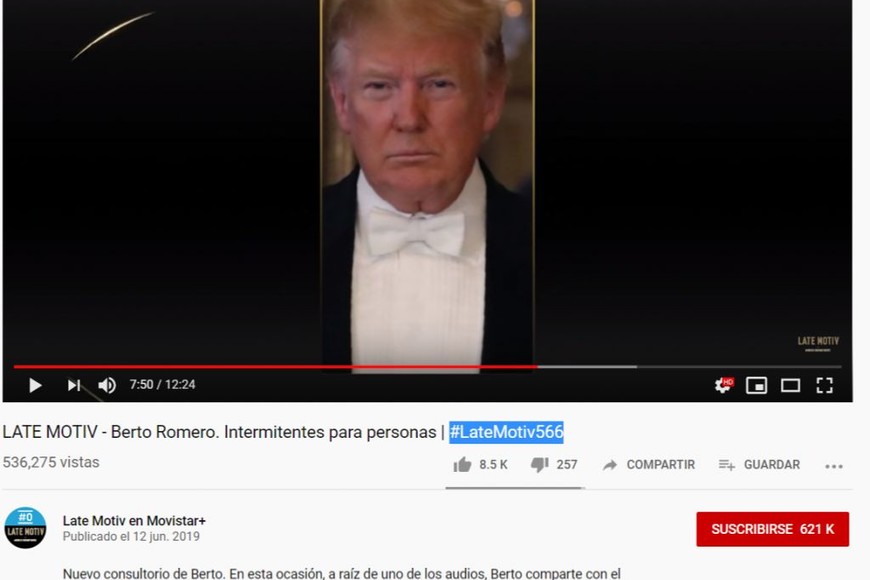 ELLITORAL_261978 |   Imagen del video original donde se puede ver a Donald Trump.