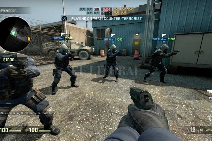ELLITORAL_290379 |  Archivo El Litoral Counter Strike: Global Offensive  trata de dos bandos: terroristas y antiterroristas. Exige puntería, capacidad de reflejos, resolución de situaciones conflictivas, estrategia. Es uno de los más populares, junto al Fortnite.
