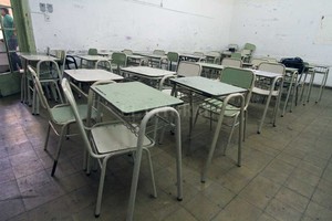 ELLITORAL_328150 |  Archivo El Litoral Aulas vacías. Este 2020 los alumnos tuvieron un puñado de días con clases presenciales.