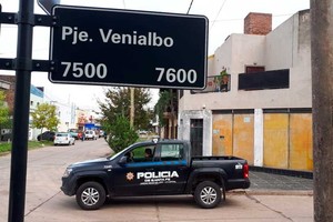 ELLITORAL_299816 |  Danilo Chiapello Pasaje Venialbo 7600. En la misma cuadra hace unos días fue asaltado un matrimonio de gendarmes y un repartidor de Glovo.