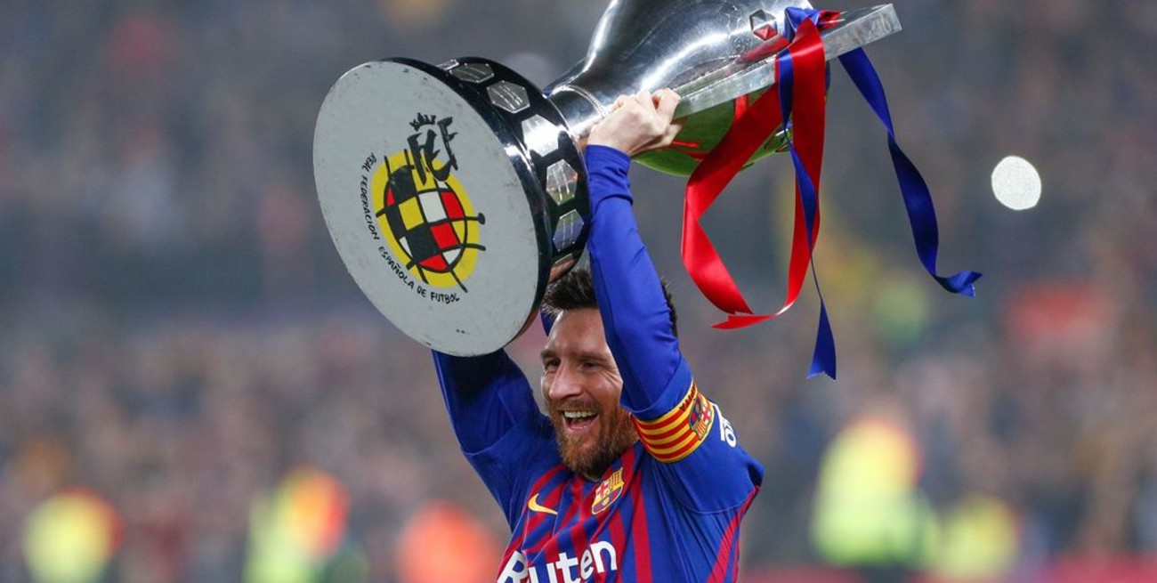 Barcelona se consagró campeón de la liga con un gol de Messi