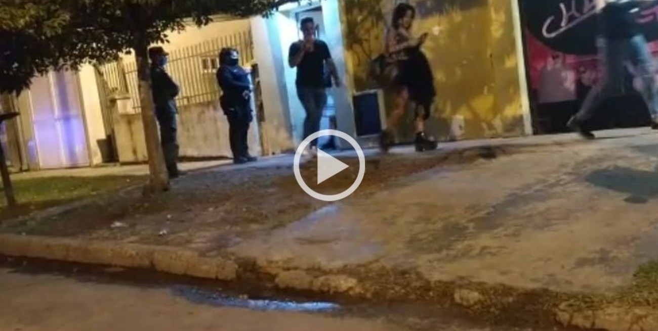 Video: Detectaron una fiesta clandestina este sábado a la noche en la ciudad de Santa Fe