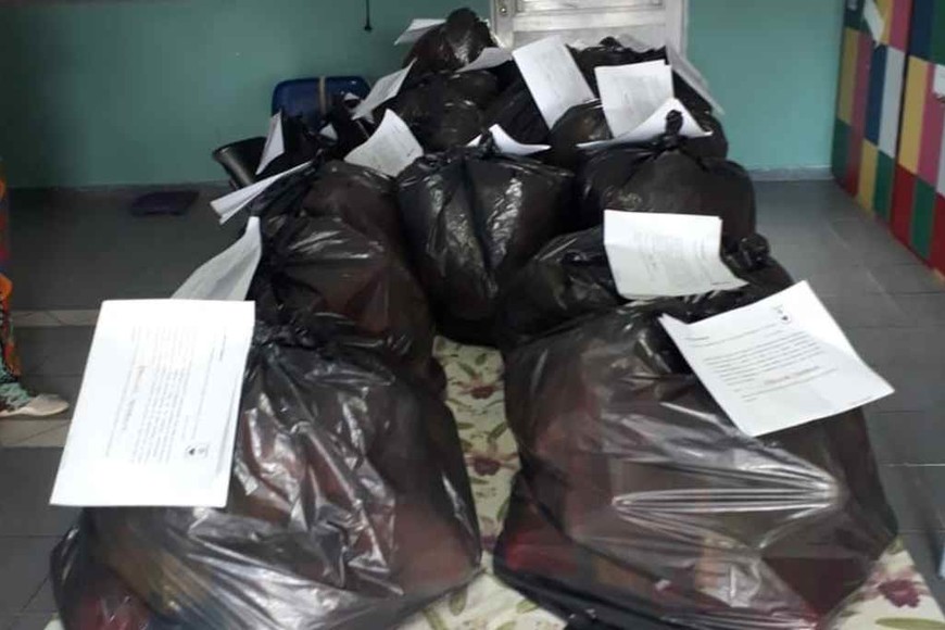 ELLITORAL_331635 |  Gentileza Los bolsones de comida que rescata el Banco de Alimentos son aprovechados al máximo para evitar el desperdicio.