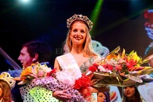 ELLITORAL_261260 |  Gentileza. SOFÍA SALMÓN es la actual Reina de la Fiesta Nacional de la Agricultura