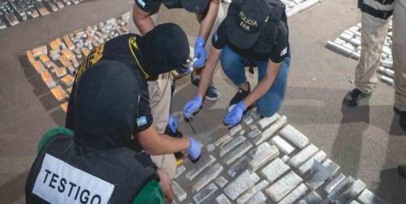 Seis detenidos con más de 300 kilos de marihuana en Córdoba