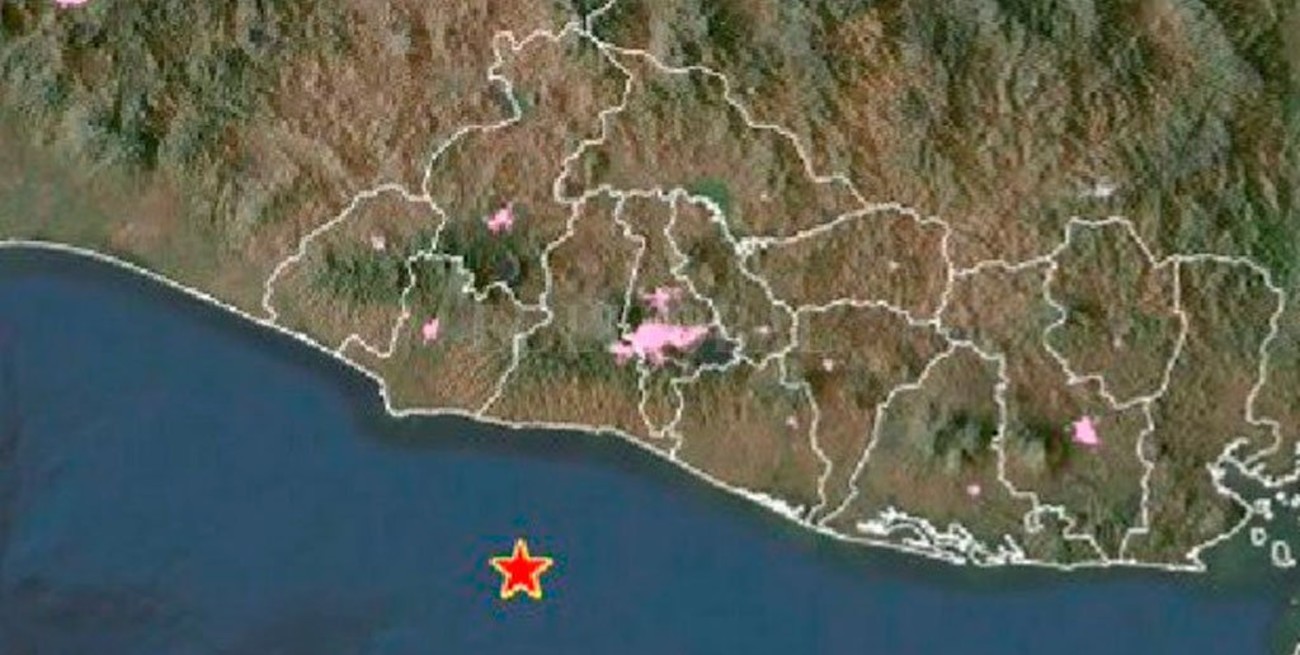 Fuerte sismo sacudió a El Salvador