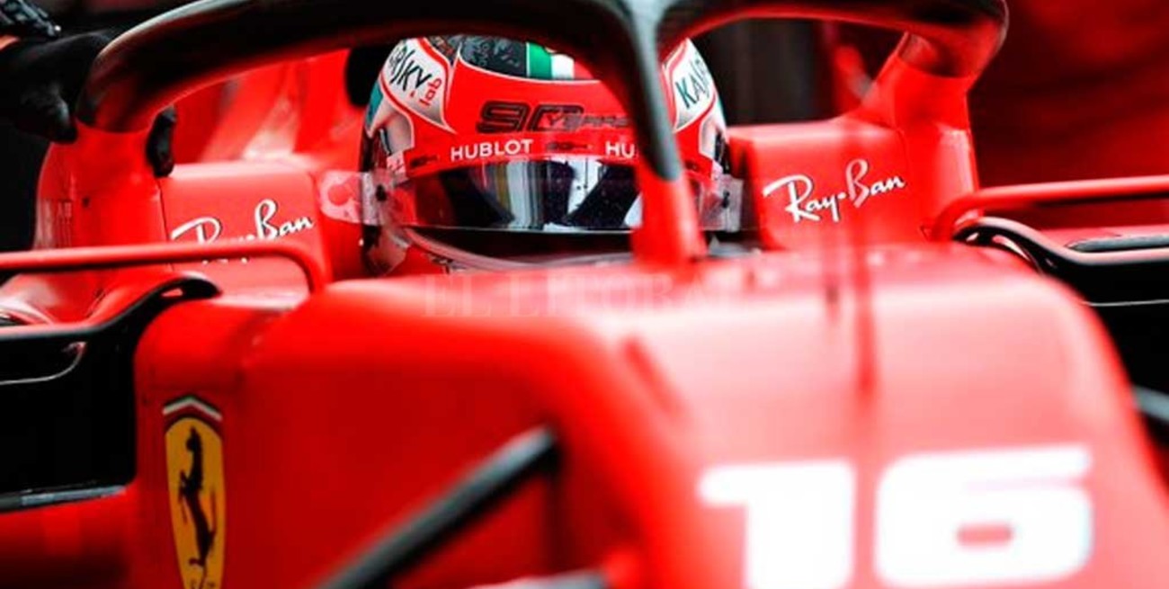 F1: Leclerc logró la "pole" en el GP de Monza