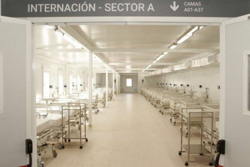 ELLITORAL_333707 |  Gentileza El Gobierno tiene previsto instalar 18 hospitales modulares en todo el país