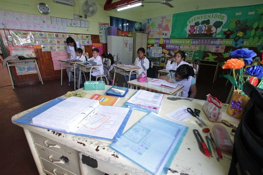 ELLITORAL_309120 |  Mauricio Garín Lo que se viene es un tiempo de semipresencialidad, con días en que vamos a estar en las escuelas y otros en que se continuará a distancia .