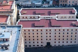 Gentileza Casa Santa Marta, la residencia que compartirían el papa y el infectado con coronavirus.