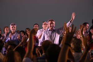 ELLITORAL_232855 |  Prensa Agustín Rossi Camino a 2019. Con Cristina Siempre , fue la consigna del encuentro.