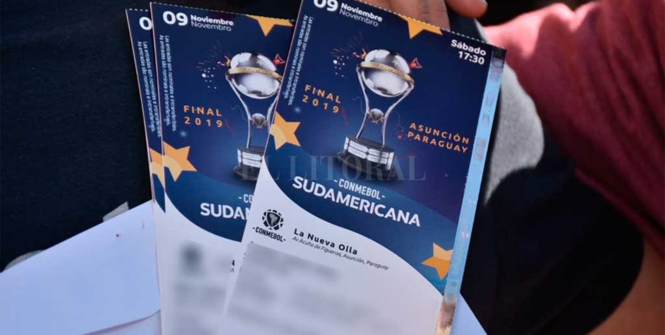 Colón: ¿Dónde se retiran las entradas de la final en Paraguay?
