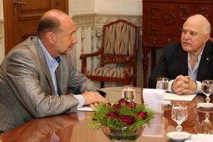 Archivo El Litoral El gobernador y su antecesor en el cargo, actual presidente de la Cámara de Diputados, volverán a encontrarse este martes.