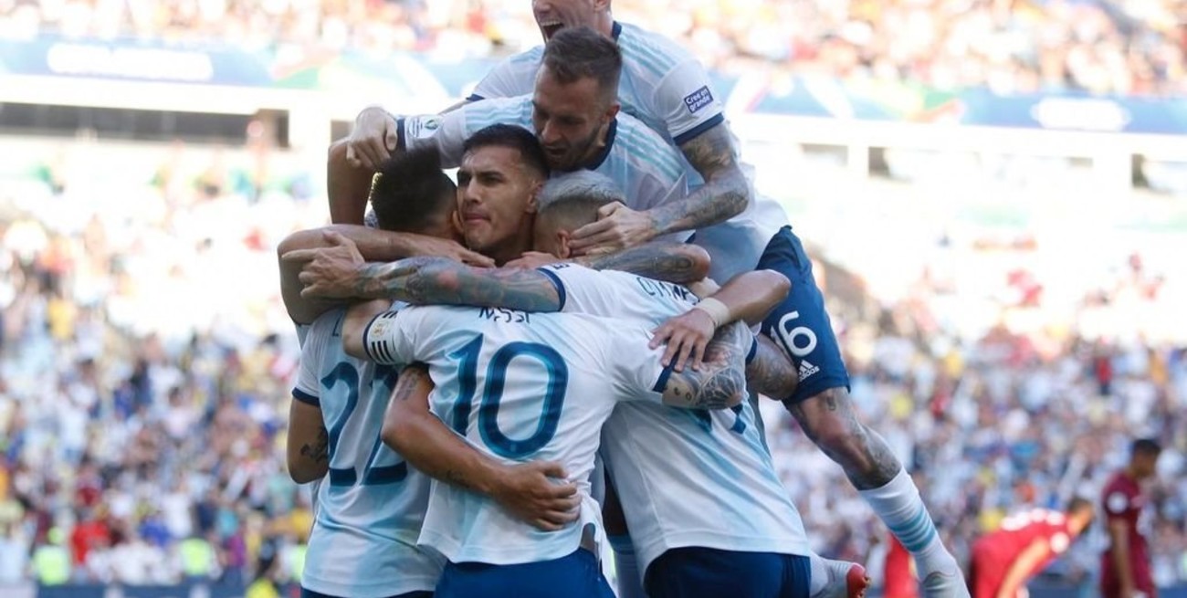 Argentina venció a Venezuela y se medirá con Brasil en semifinales