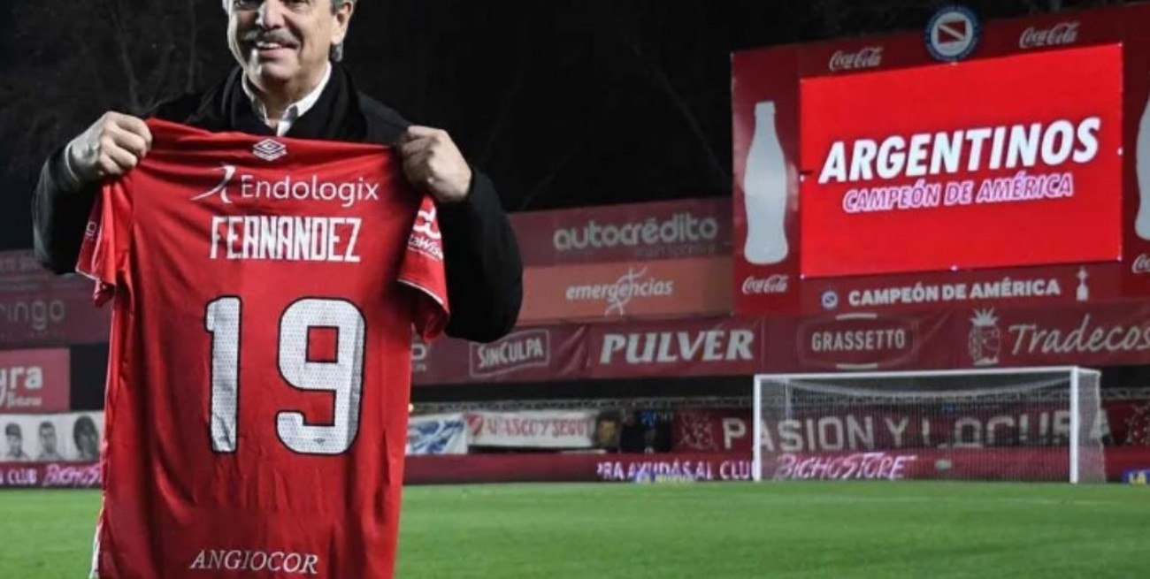 Alberto Fernández: "Soy crítico de cómo funciona el fútbol, es poco transparente"