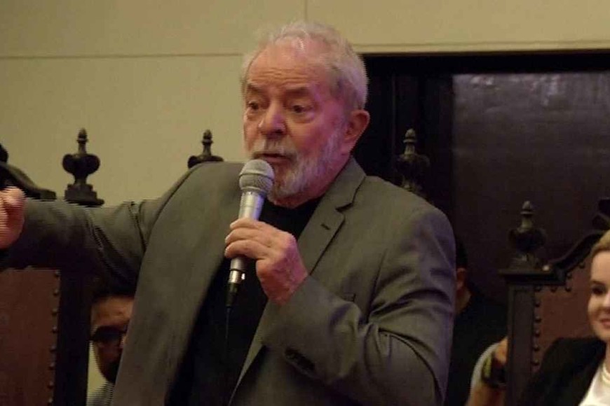 ELLITORAL_337188 |  Archivo Luiz Lula da Silva, ex presidente brasileño.  Le chupó tanto las medias a Trump, que ahora no sabe que hacer , dijo de Jair Bolsonaro.