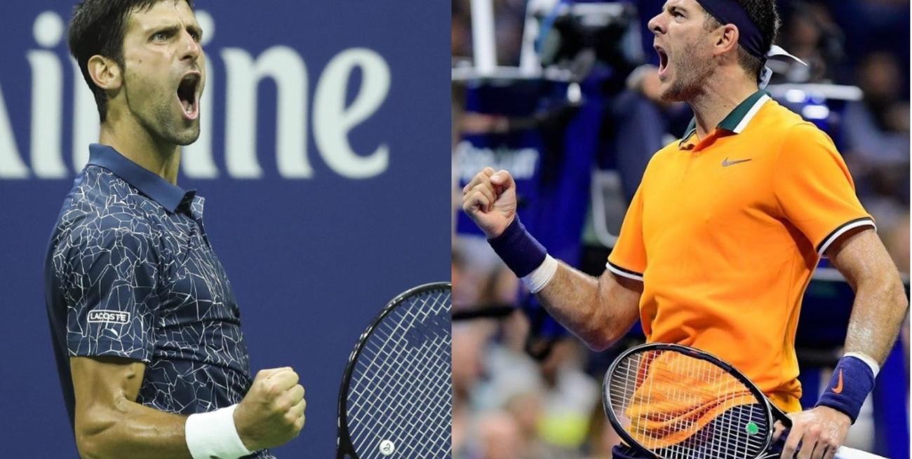 Por la gloria: Del Potro enfrenta a Djokovic en la final del US Open