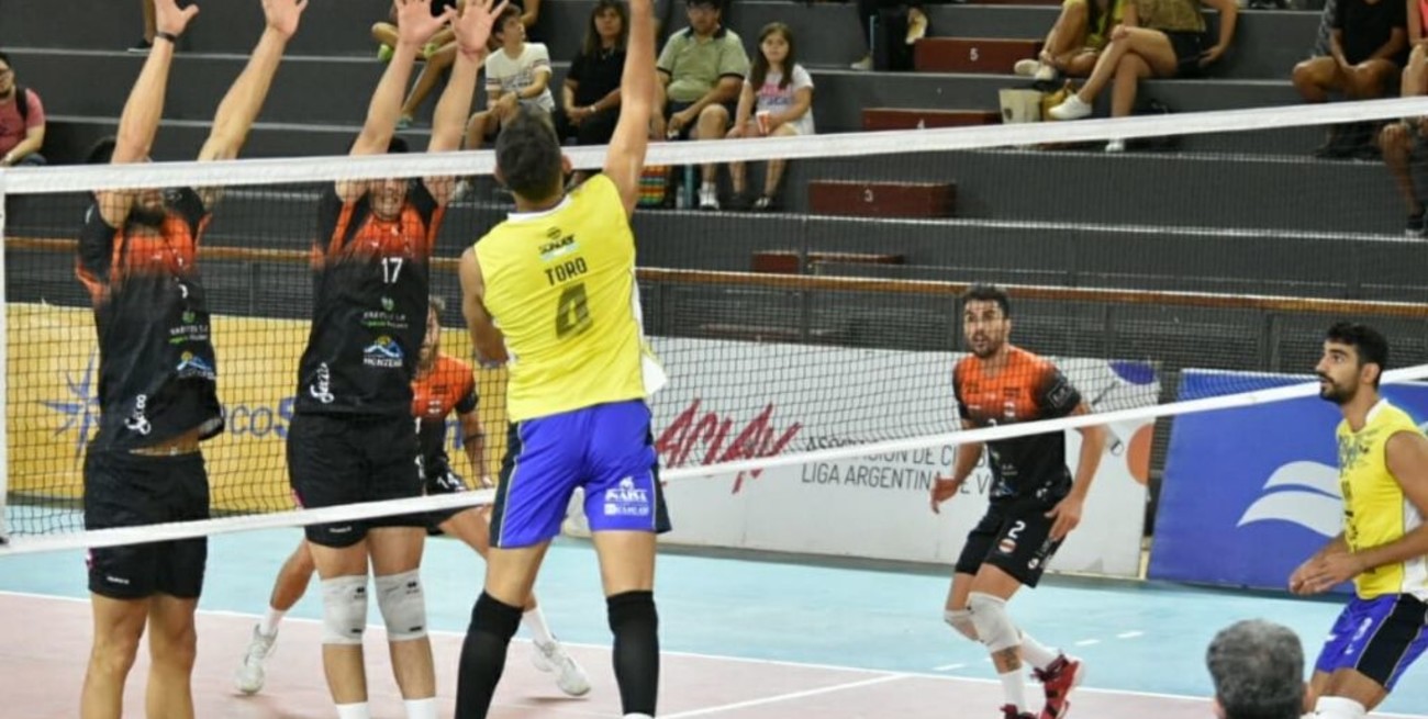 Cómoda victoria de UPCN sobre Monteros en la Liga de Vóleibol Argentina