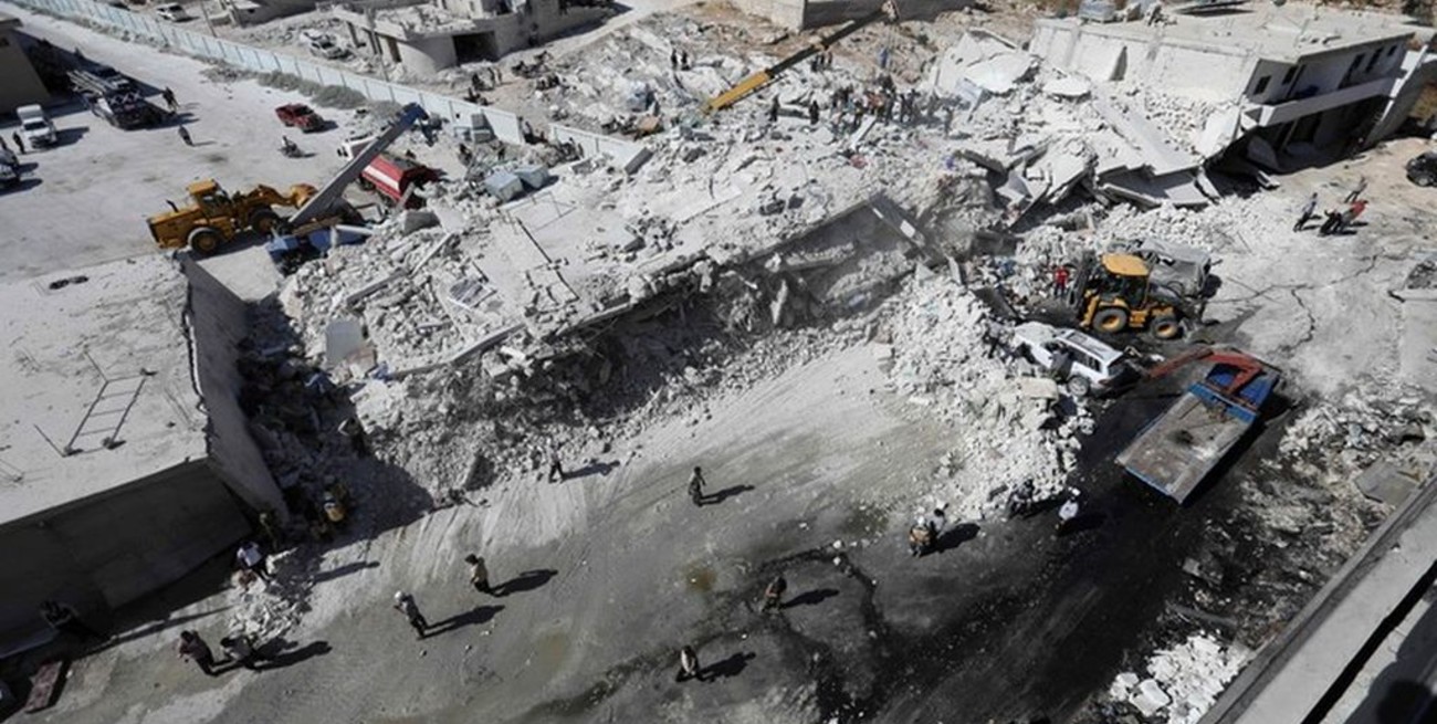 Al menos 39 muertos por explosión de depósito de armas en Siria 