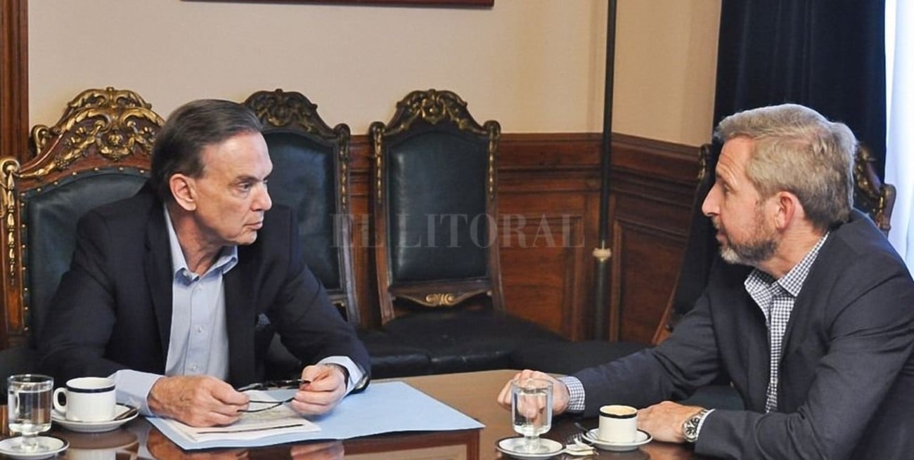 Frigerio visitó a Pichetto en medio de la negociación por el presupuesto