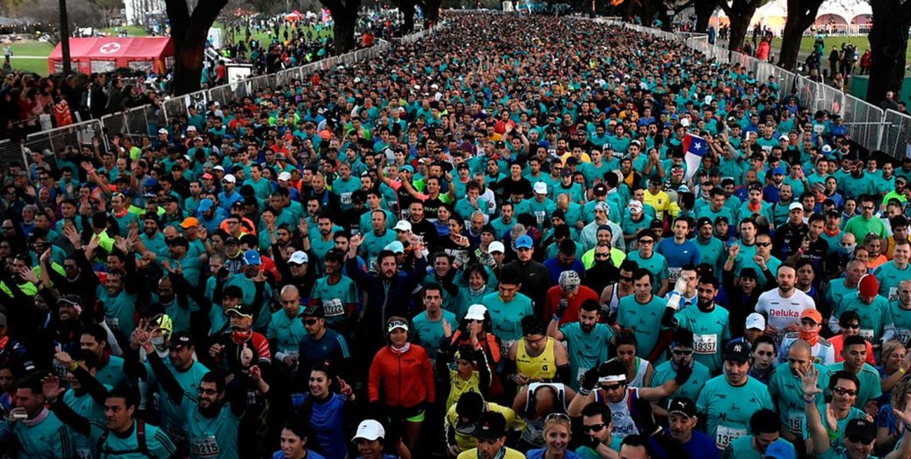 Un corredor santafesino murió de un infarto en la media maratón de Buenos Aires