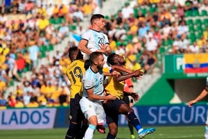 Archivo zzzznacd2
NOTICIAS ARGENTINAS ALICANTE, ESPAÑA OCTUBRE 13:
Escena del partido entre Argentina y Ecuador.
FOTO: TWITTER/SELECCIONADO ARGENTINOzzzz