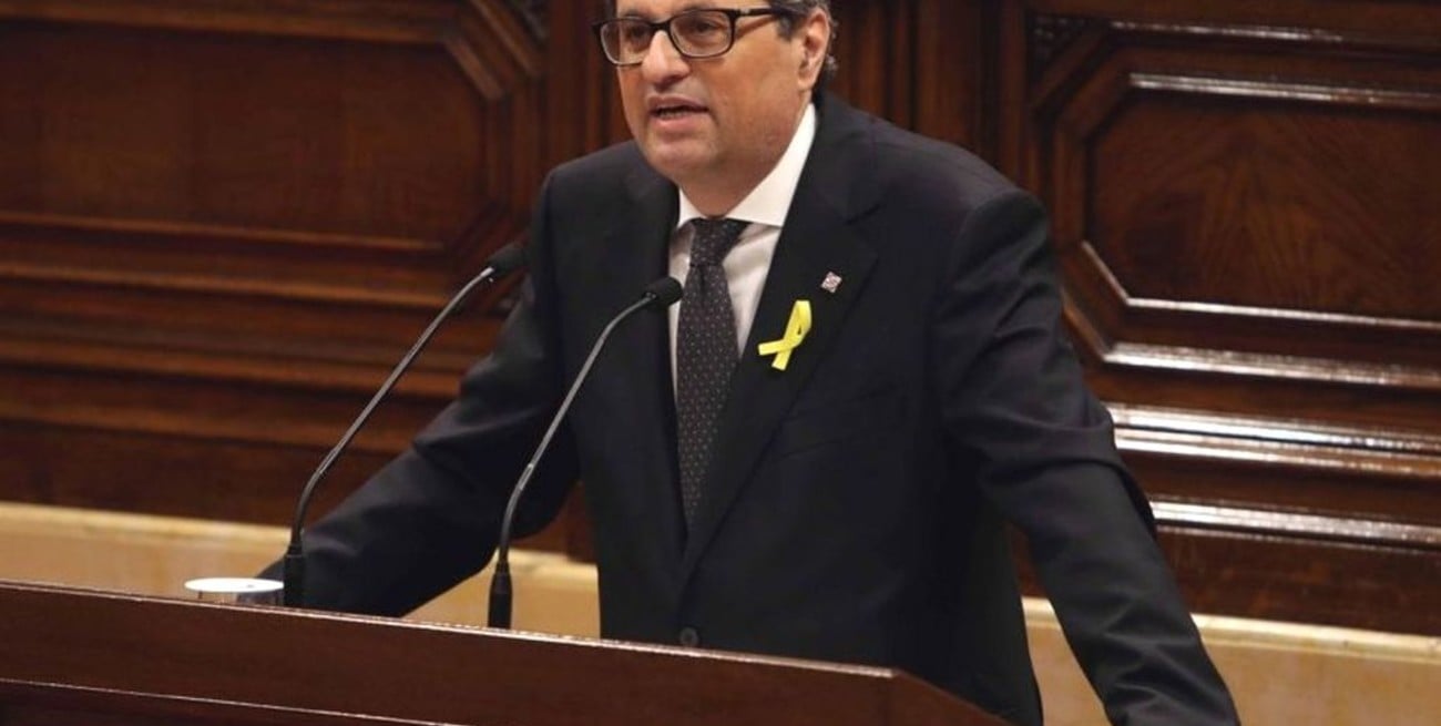 Quim Torra fue investido como nuevo presidente de Cataluña