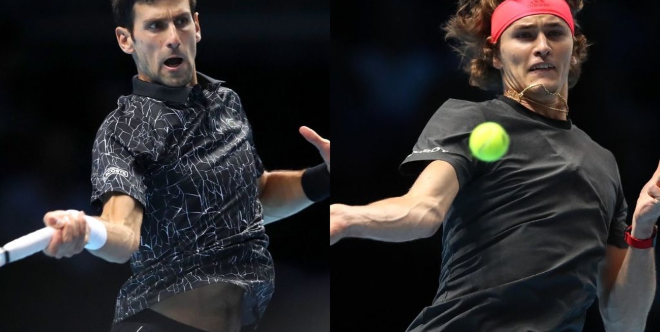 Masters de Londres: Djokovic y Zverev debutaron con un triunfo
