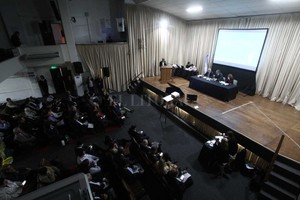 ELLITORAL_222716 |  Archivo El Litoral Hace cuatro meses. 127 oradores participaron el pasado 10 de mayo de la audiencia pública.