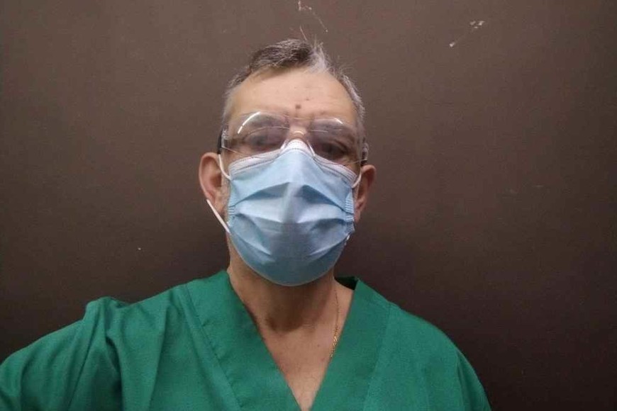 ELLITORAL_323908 |  Gentileza El Dr. Juan Carlos Pendino, coordinador de la Terapia Intensiva en el Hospital Centenario de Rosario.